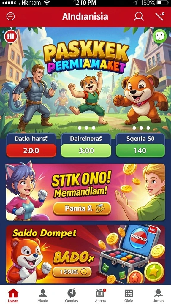 Tampilan antarmuka yang mudah digunakan.