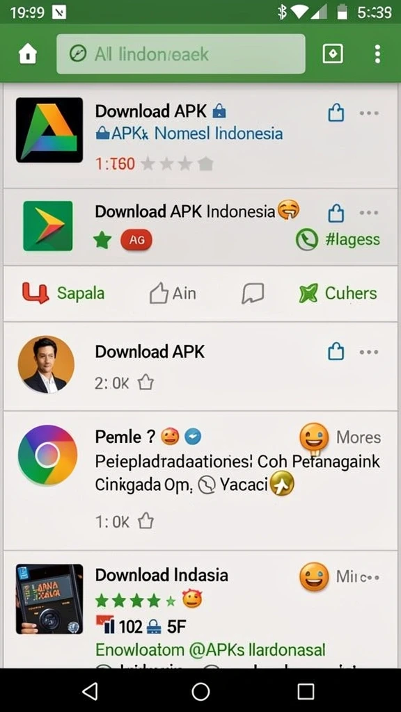 Tampilan awal game yang menarik dan penuh warna.
