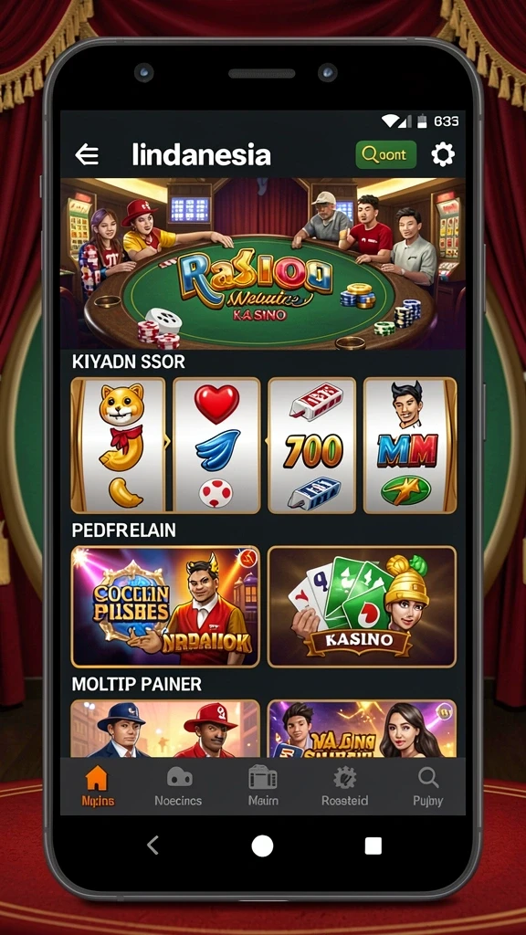 Berbagai level menantang di 987UP.