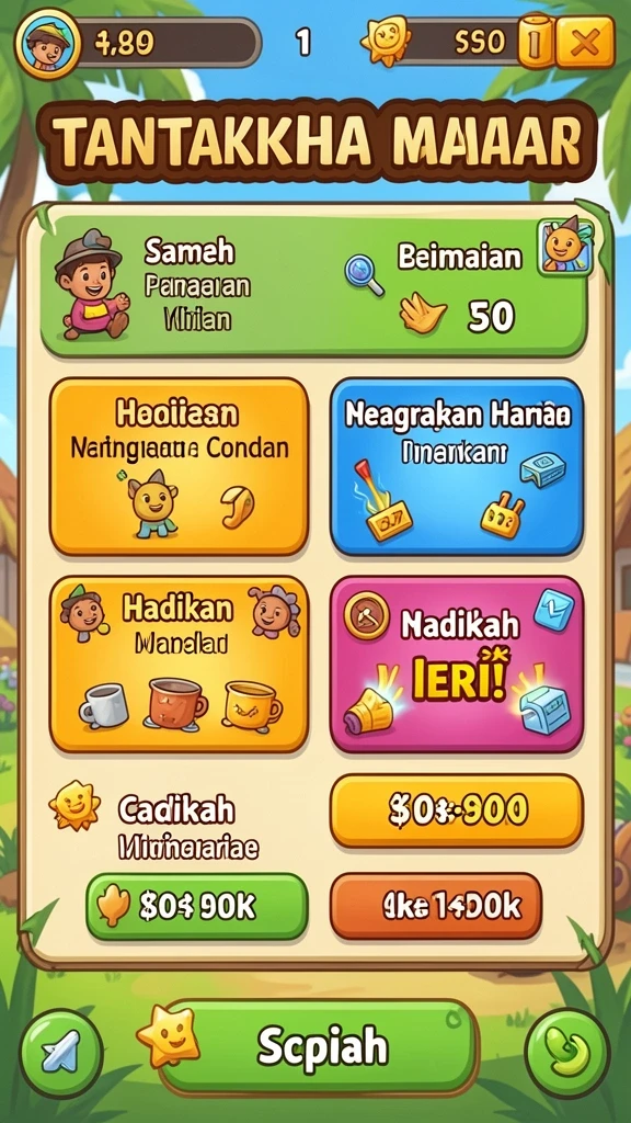 Mode multiplayer yang menyenangkan dan kompetitif.