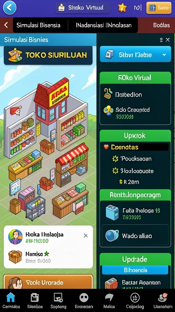 Tampilan antarmuka yang user-friendly.
