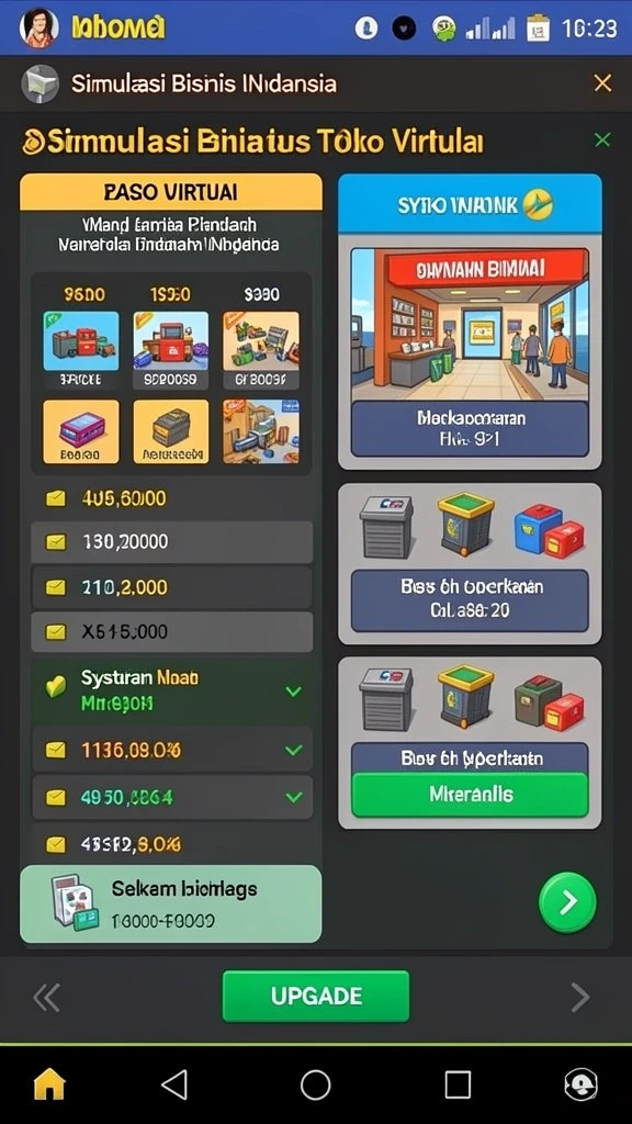 Karakter unik dengan berbagai kemampuan.