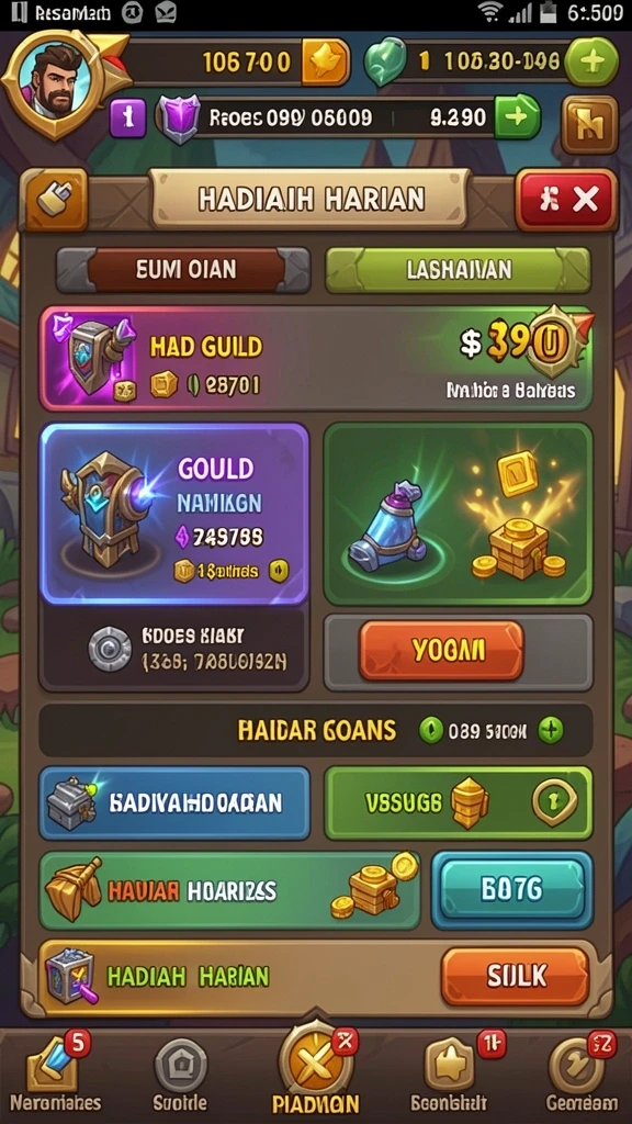 Tantangan menarik menanti di setiap level.