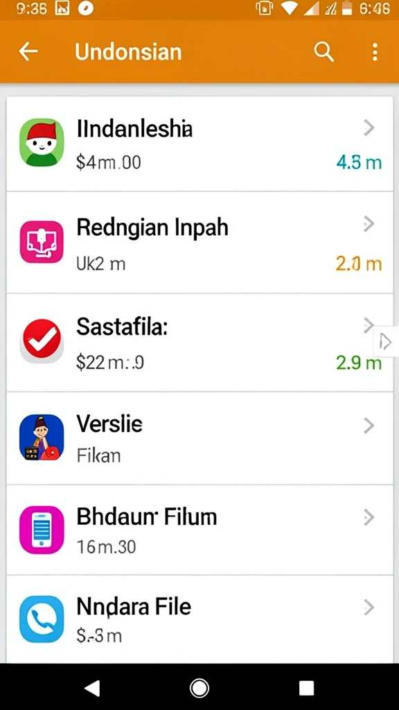 Tampilan antarmuka yang menarik dan user-friendly.