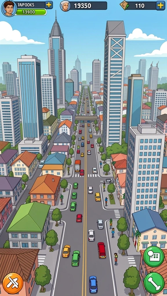 Tampilan antarmuka yang user-friendly dan menyenangkan.