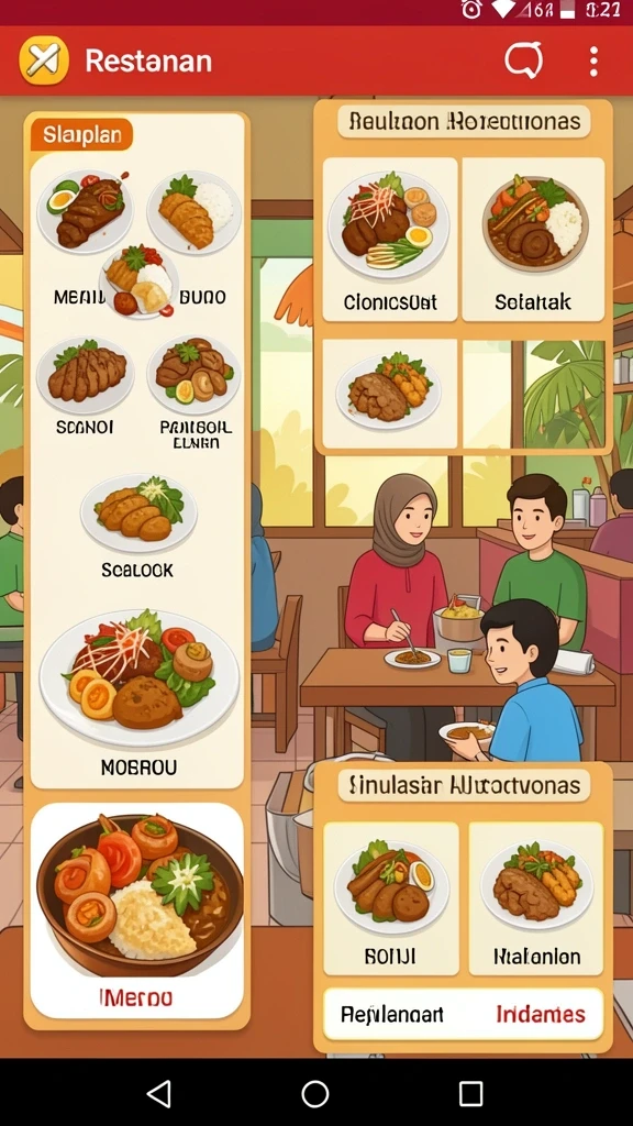 Tangkapan layar menampilkan mode multiplayer dengan teman-teman.