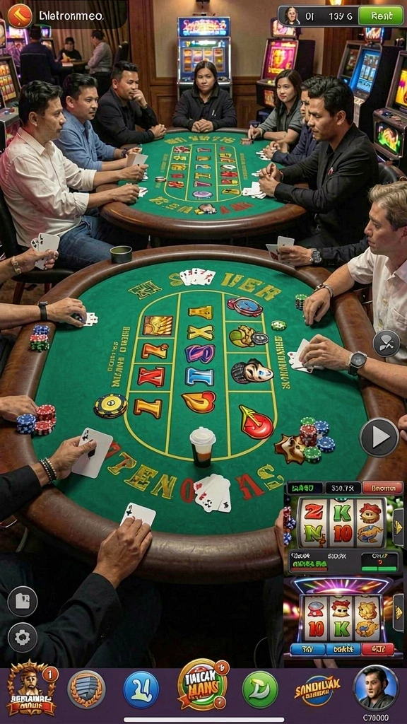 Tangkapan layar menampilkan level yang menantang di DEWANAGA77.