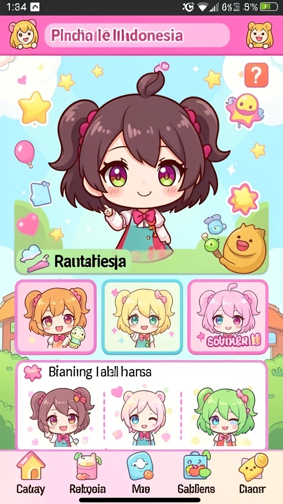 Tampilan antarmuka E88 yang ramah pengguna.