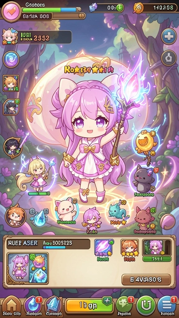 Gameplay yang interaktif dengan berbagai misi menarik.