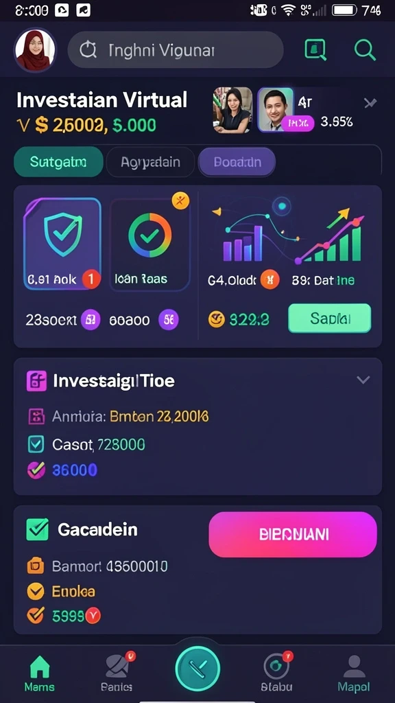 Screenshot menampilkan variasi slot yang mengesankan dan penuh warna.