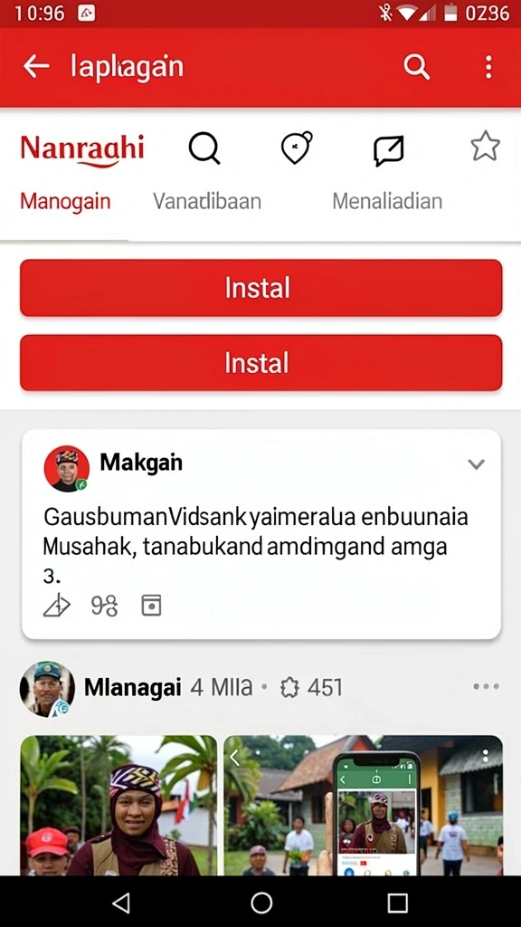 Tampilan awal HAIKUOTK yang menarik dan ramah pengguna.