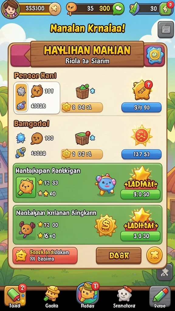 Mode permainan yang beragam dan menantang.