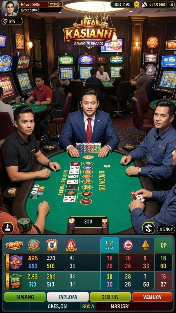 Screenshot menampilkan karakter utama dalam aksi berani.