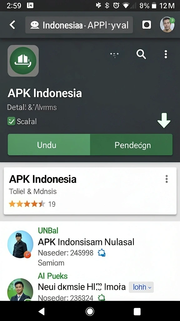 Tampilan antarmuka yang sederhana dan mudah digunakan.