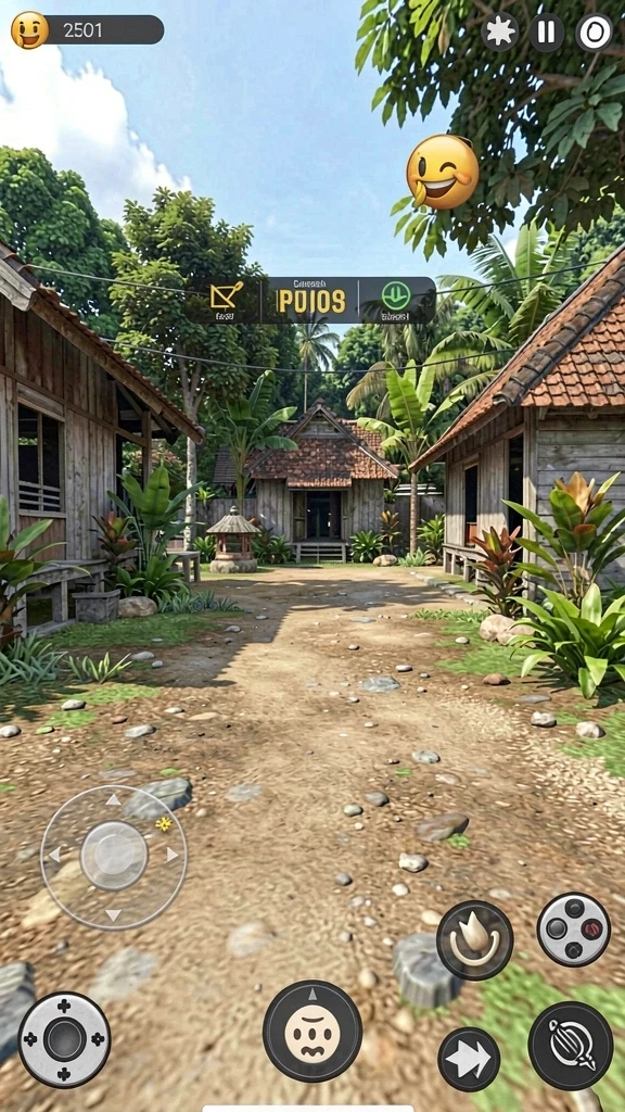 Antarmuka pengguna IDRGAME yang intuitif dan bersih.