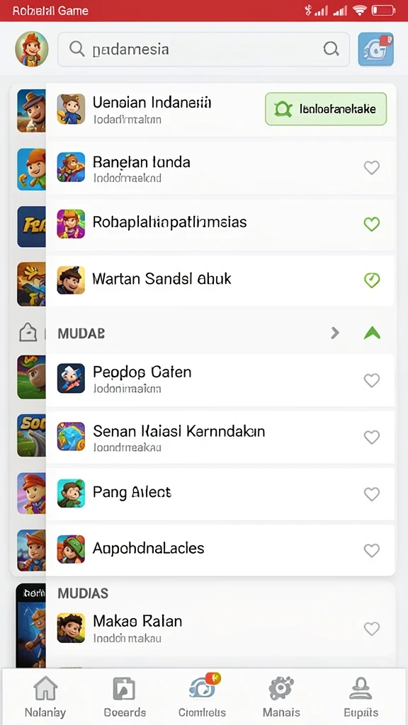 Tangkapan layar menampilkan fitur interaksi sosial dengan pemain lainnya.