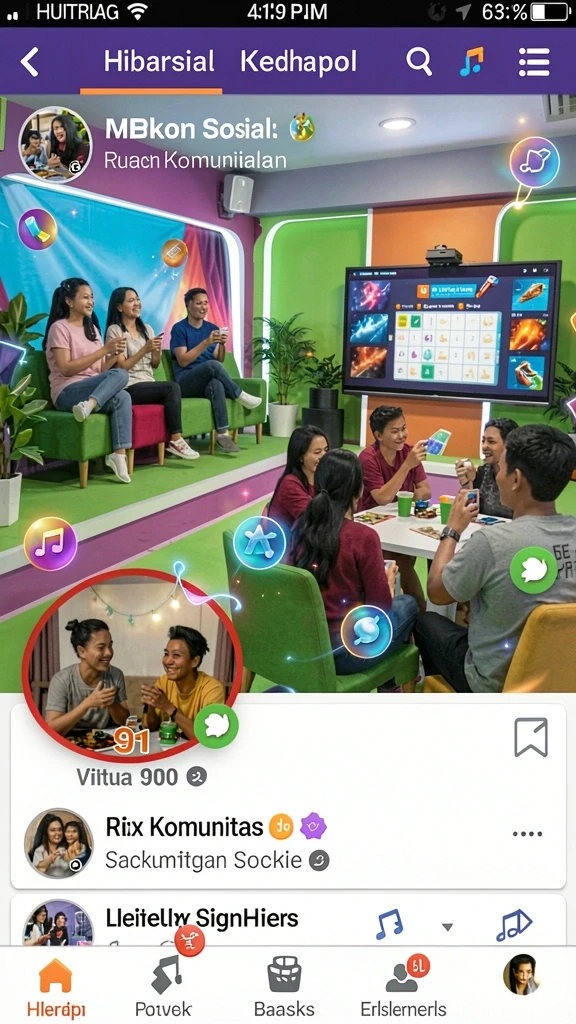 Grafis menawan yang memanjakan mata pemain.