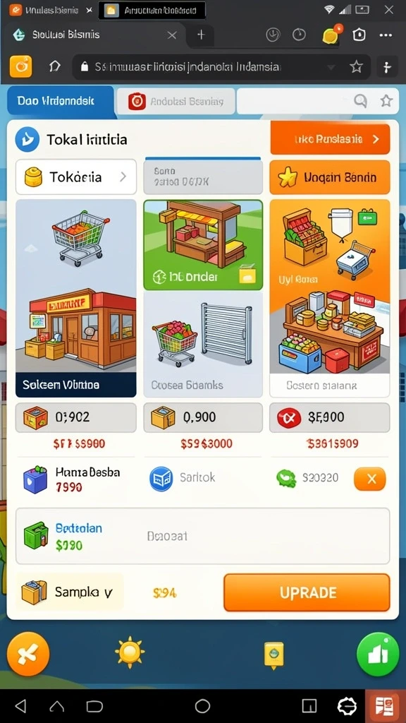 Berbagai karakter unik yang dapat dipilih saat bermain.