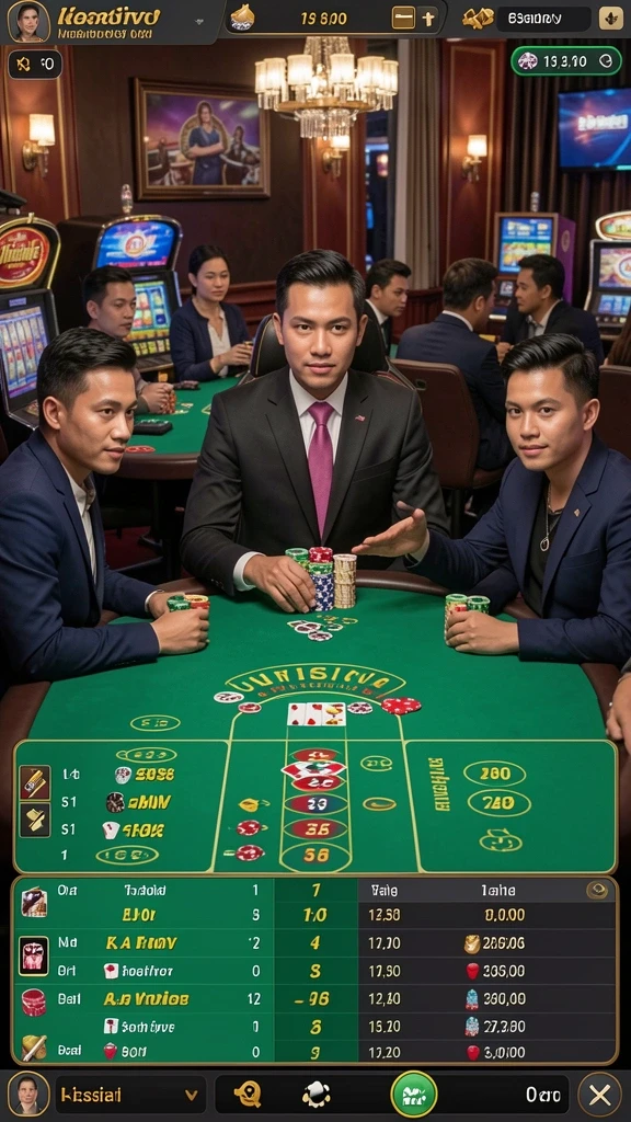 Lingkungan permainan yang beragam dan penuh detail.