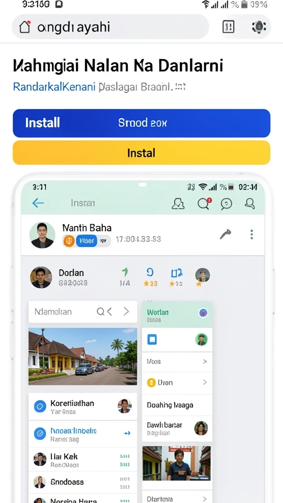 Tangkapan layar memperlihatkan pemandangan dunia fantasi yang menawan.