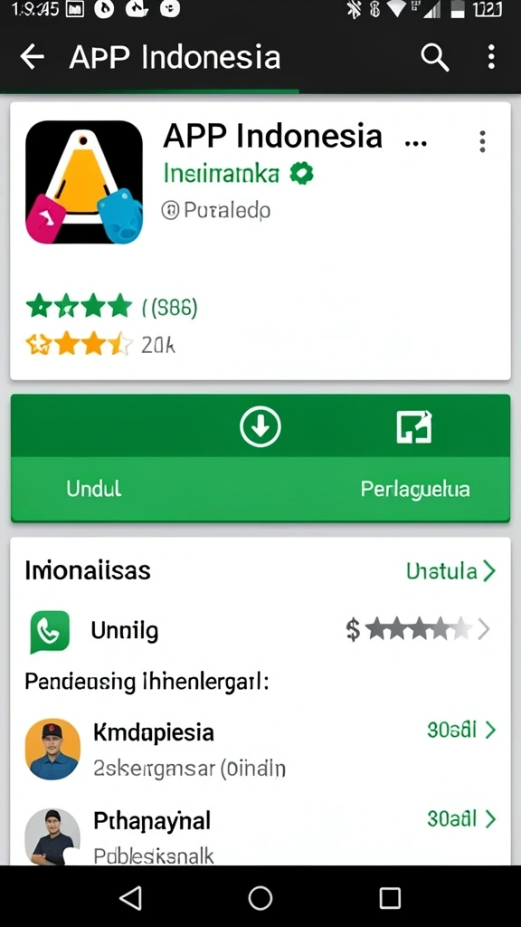 Tampilan menarik dengan ubin yang beragam.
