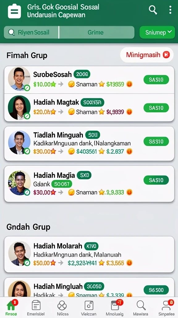 Grafis menyegarkan yang memanjakan mata.