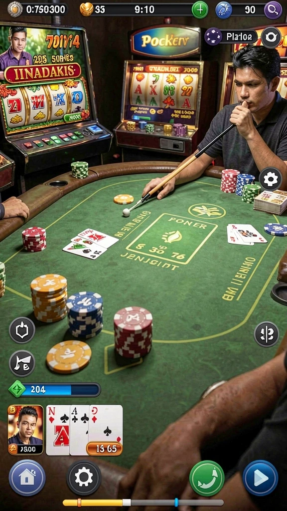 Beragam permainan slot yang menarik dan seru.