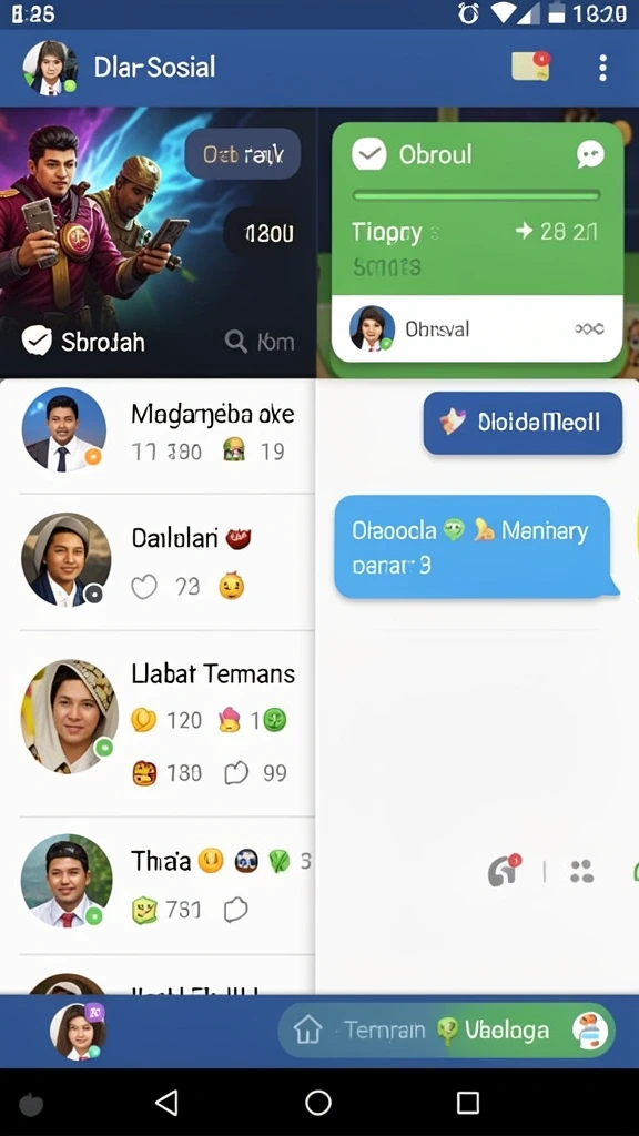 Tampilan awal game dengan grafik menakjubkan.