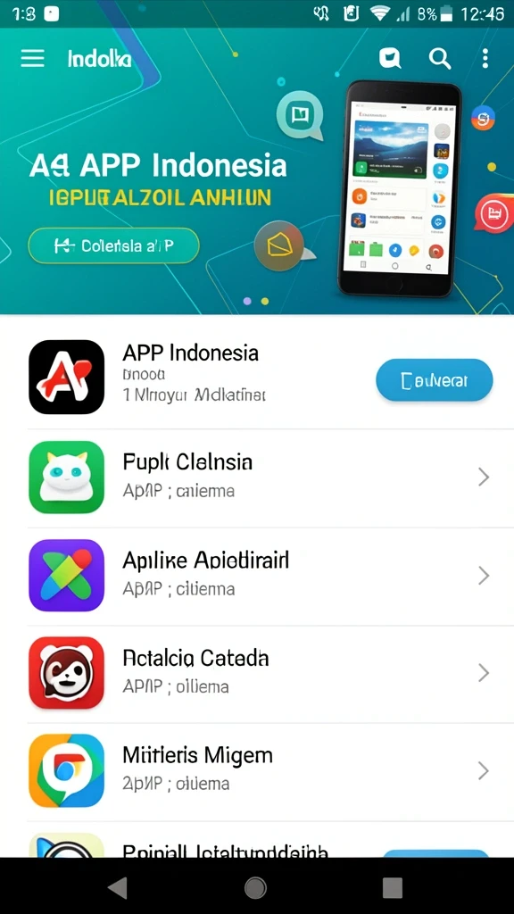 Tampilan antarmuka pengguna yang menarik.