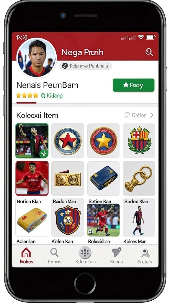 Tampilan antarmuka yang user-friendly dan menarik.