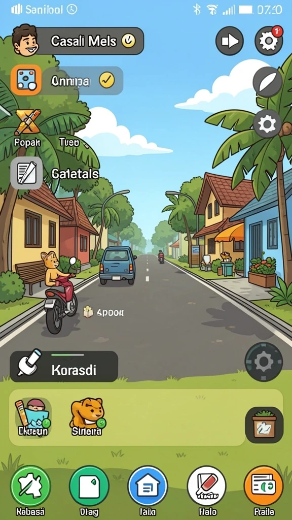 Berbagai hadiah menarik menanti pemain setiap hari.