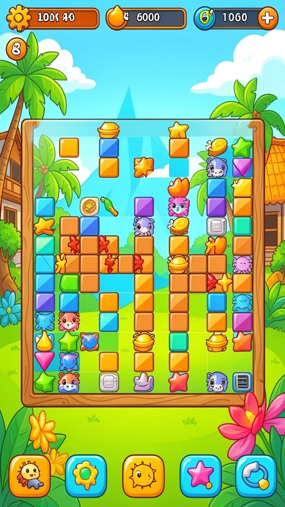 Tampilan awal gameplay RPIDWIN yang menarik.