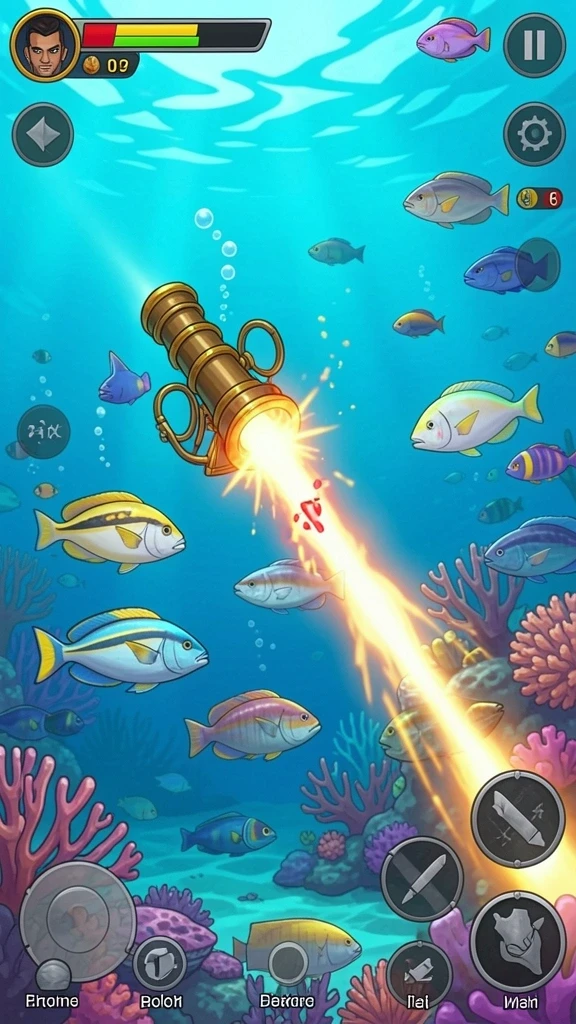 Pengumpulan item dan power-up yang menarik.