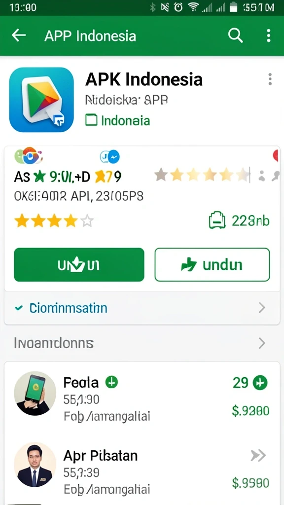Tampilan antarmuka yang segar dan menarik.