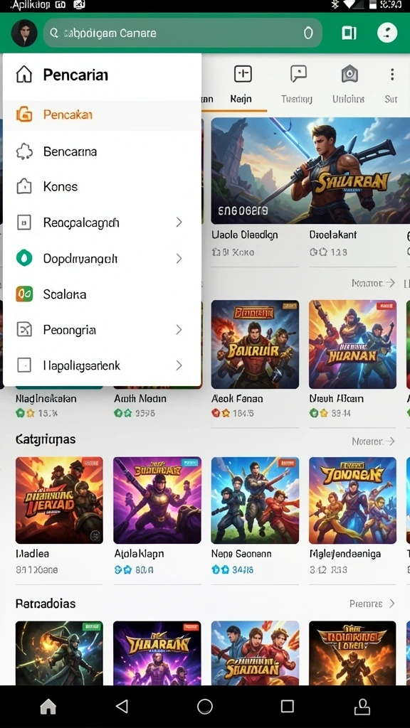 Karakter-karakter unik dalam SERURP yang siap untuk dijelajahi.