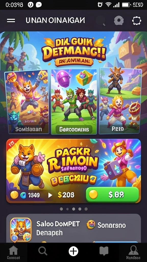 Bonus menarik yang menambah keseruan bermain.