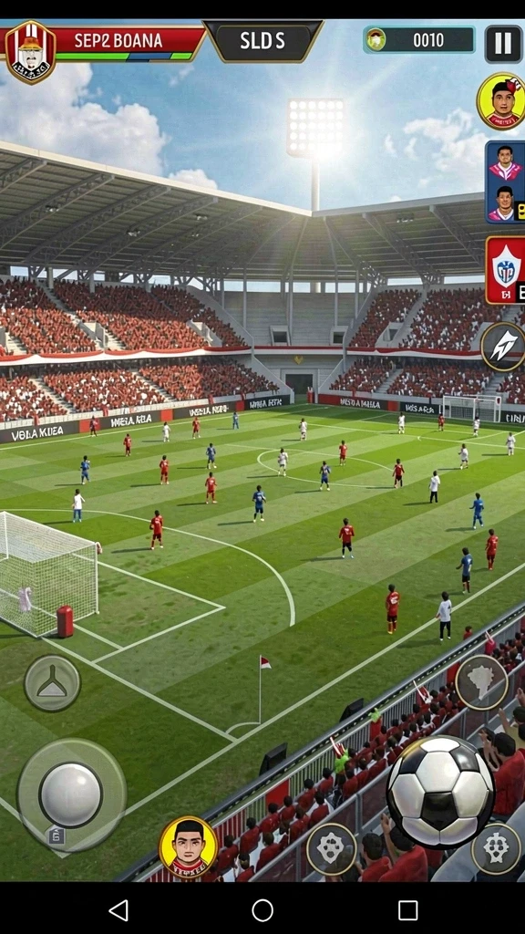 Screenshot menunjukkan tampilan awal game ZONA66 yang menyenangkan.